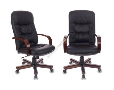 Кресло руководителя Бюрократ T-9908/WALNUT