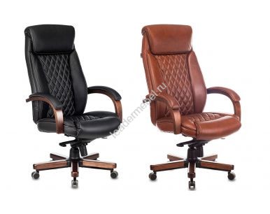 Кресло руководителя Бюрократ T-9924WALNUT