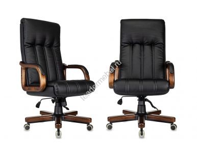 Кресло руководителя Бюрократ T-9932Walnut