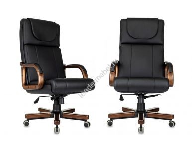 Кресло руководителя Бюрократ T-9933Walnut