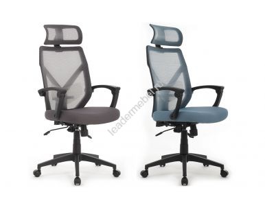 Кресло руководителя Riva Oliver black