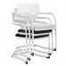 Стул для посетителя Norden Visavi white CF