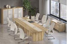 Стол для переговоров Corner White