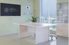 Стол для переговоров Steel Evo White