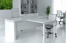 Кабинет руководителя Steel Evo White